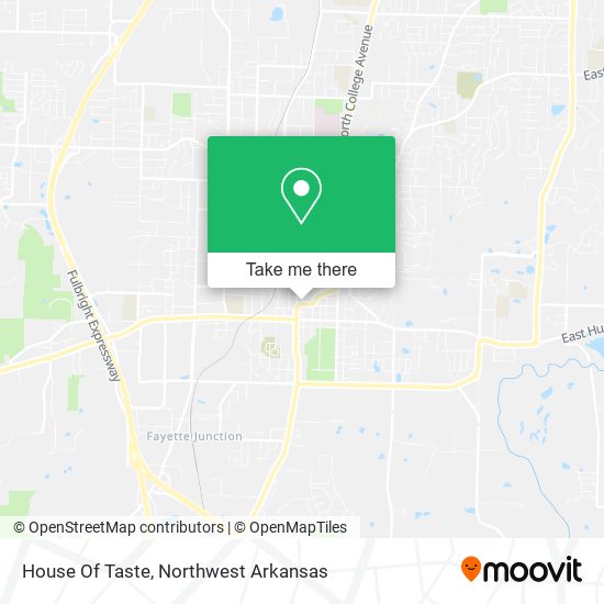 House Of Taste map