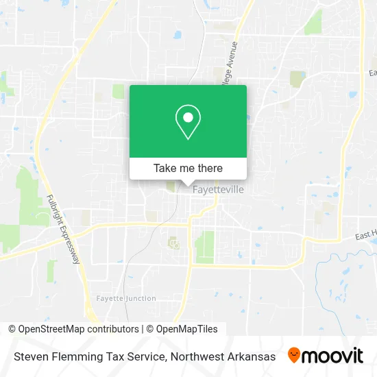 Steven Flemming Tax Service map