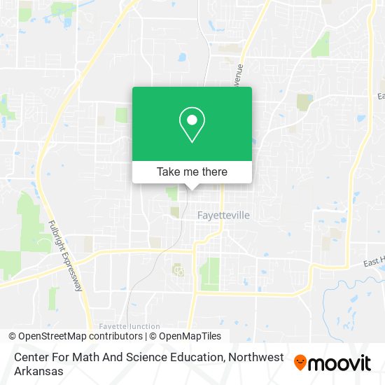 Mapa de Center For Math And Science Education