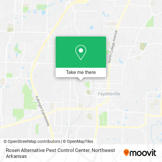Rosen Alternative Pest Control Center map