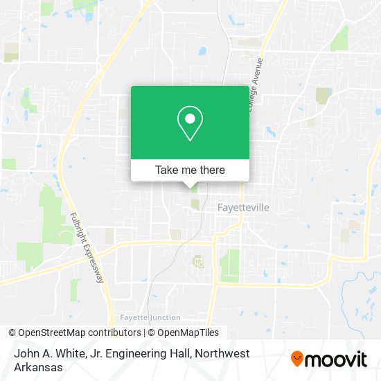 John A. White, Jr. Engineering Hall map