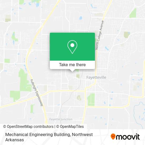 Mechanical Engineering Building map