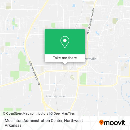 Mcclinton Administration Center map