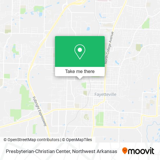 Mapa de Presbyterian-Christian Center