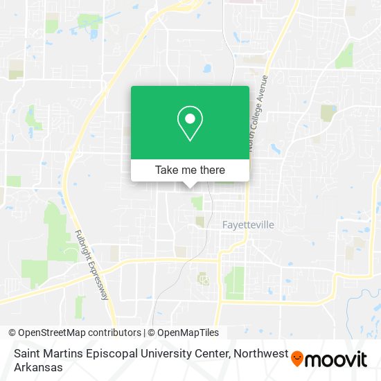 Mapa de Saint Martins Episcopal University Center