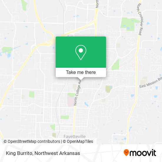 Mapa de King Burrito