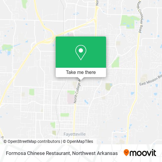 Mapa de Formosa Chinese Restaurant