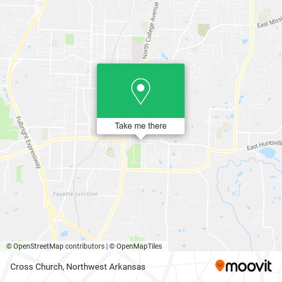 Cross Church map