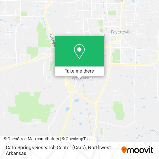Cato Springs Research Center (Csrc) map