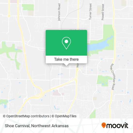 Shoe Carnival map
