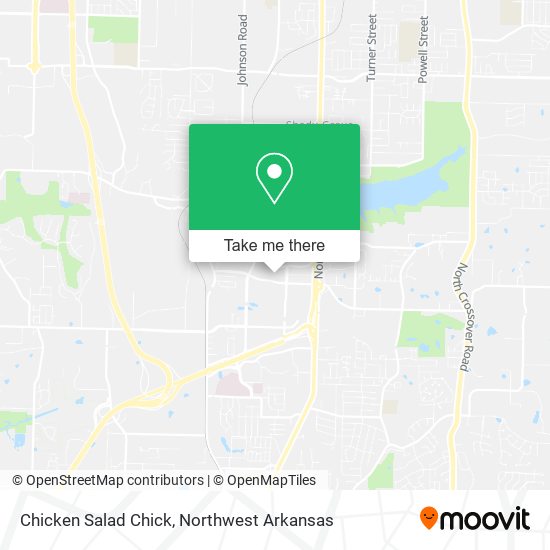 Chicken Salad Chick map