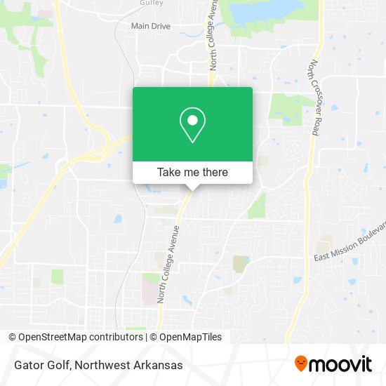 Mapa de Gator Golf