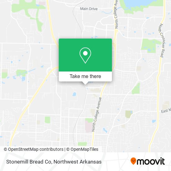 Stonemill Bread Co map