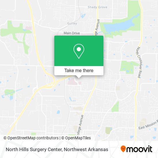 North Hills Surgery Center map