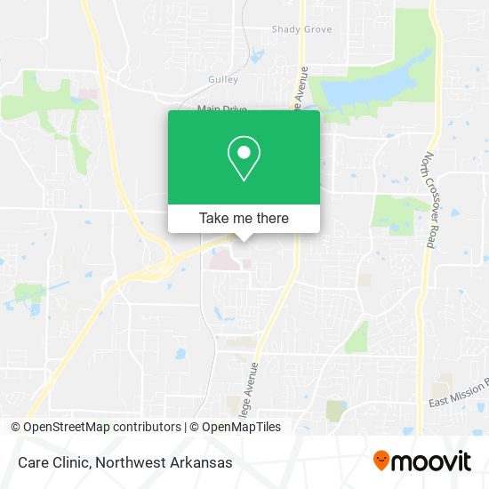Care Clinic map