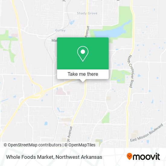 Whole Foods Market map