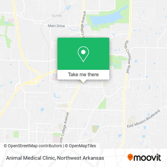 Mapa de Animal Medical Clinic