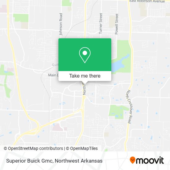 Superior Buick Gmc map