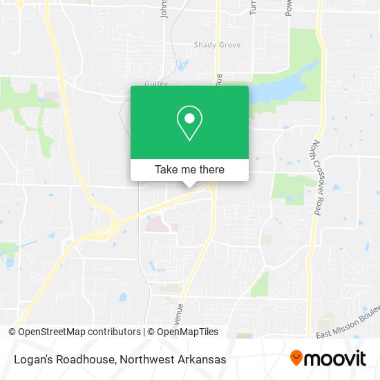 Logan's Roadhouse map