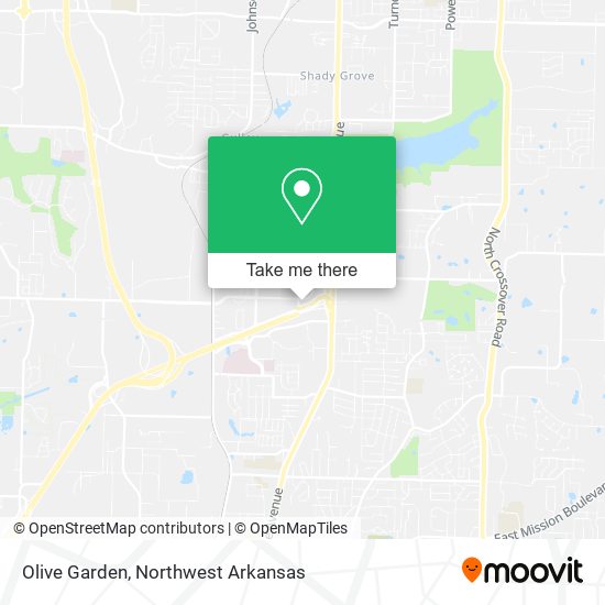 Olive Garden map
