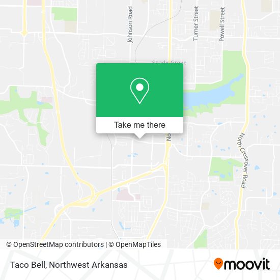 Mapa de Taco Bell