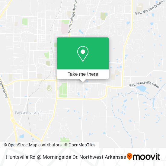 Mapa de Huntsville Rd @ Morningside Dr
