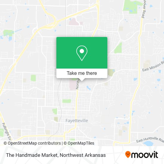 The Handmade Market map