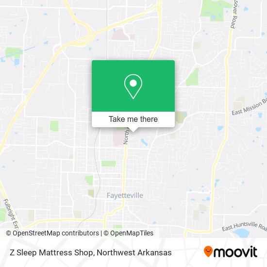 Z Sleep Mattress Shop map