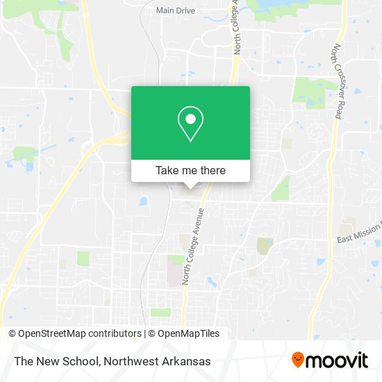 Mapa de The New School