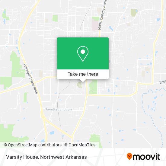 Varsity House map