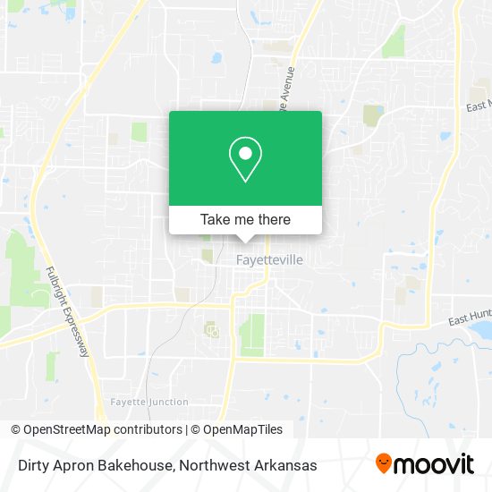 Mapa de Dirty Apron Bakehouse