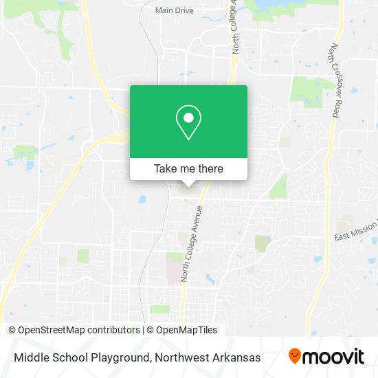 Mapa de Middle School Playground