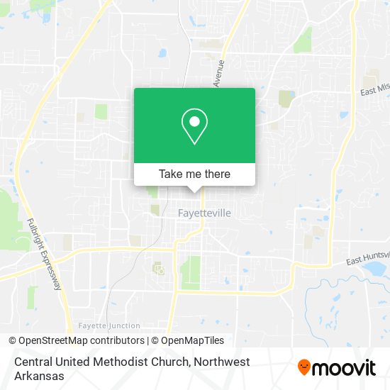 Central United Methodist Church map