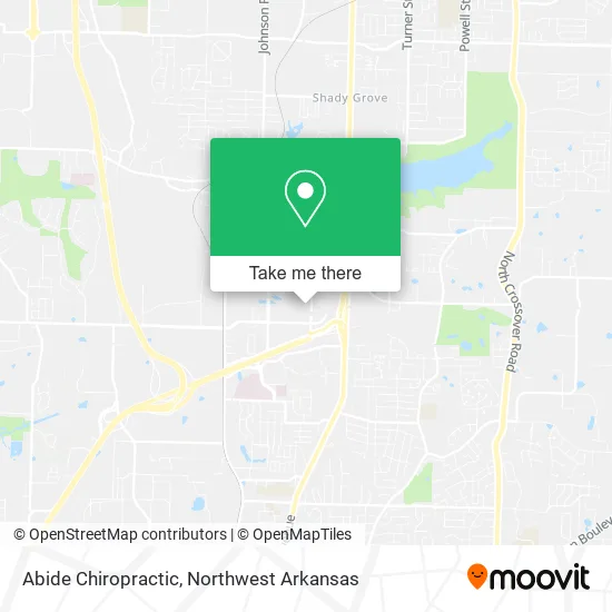 Abide Chiropractic map