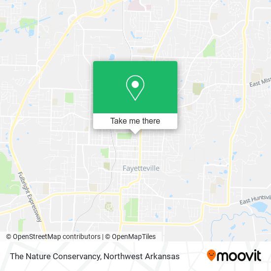 The Nature Conservancy map