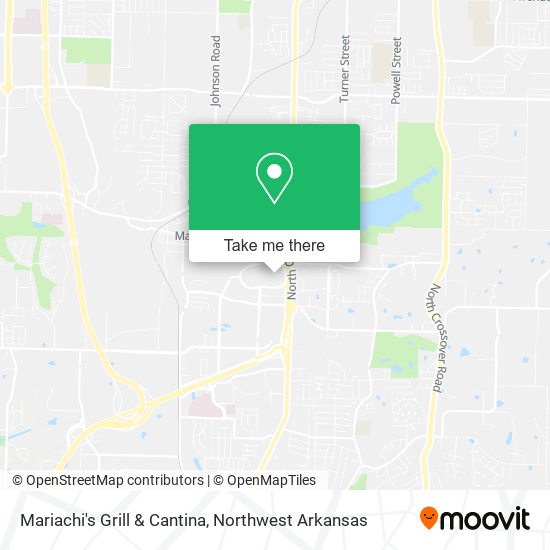 Mariachi's Grill & Cantina map