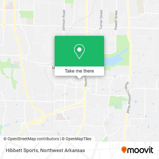 Hibbett Sports map