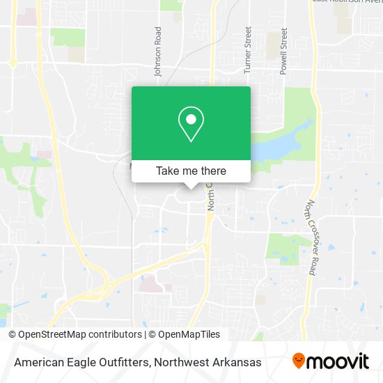 American Eagle Outfitters map