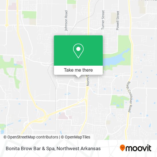 Mapa de Bonita Brow Bar & Spa