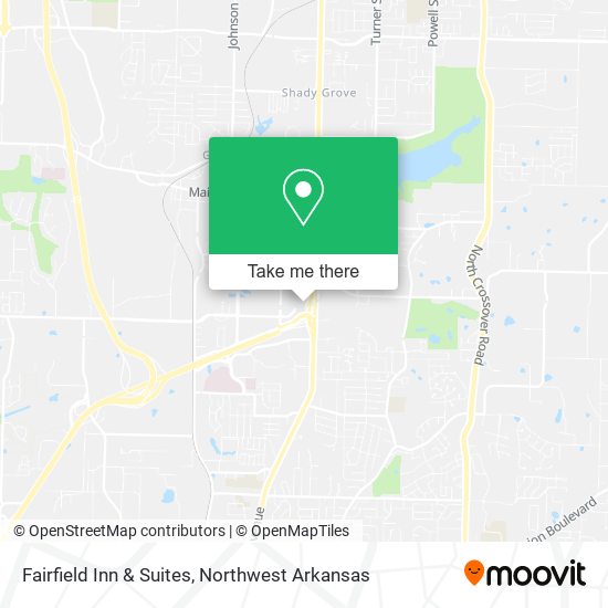 Fairfield Inn & Suites map