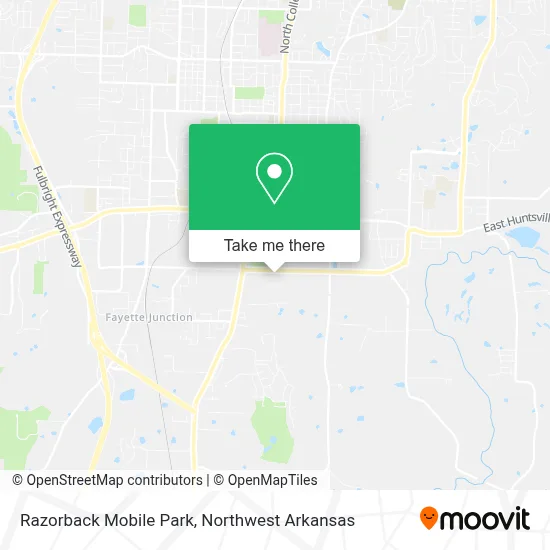 Razorback Mobile Park map