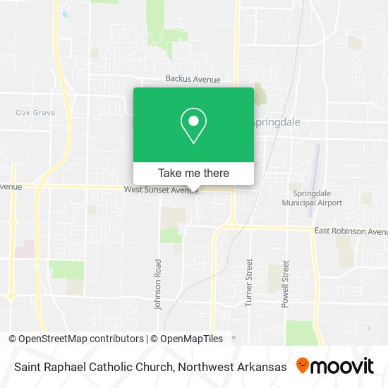 Saint Raphael Catholic Church map
