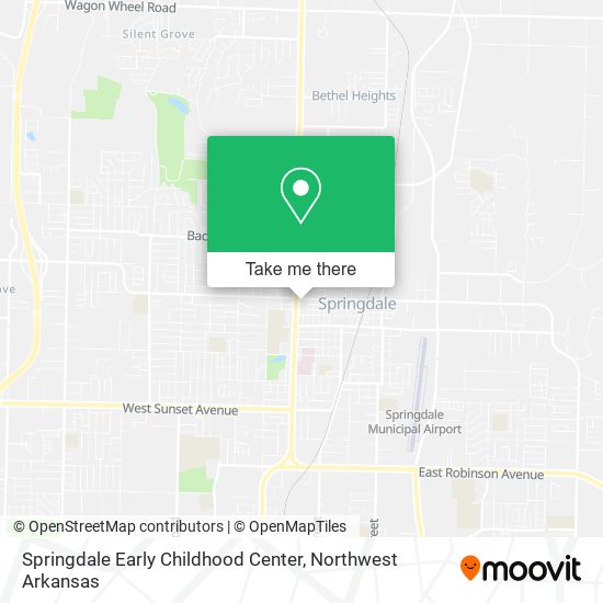 Mapa de Springdale Early Childhood Center