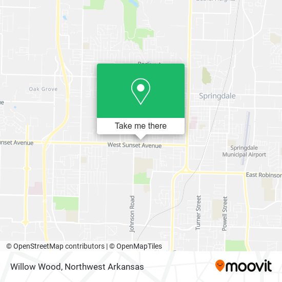 Willow Wood map