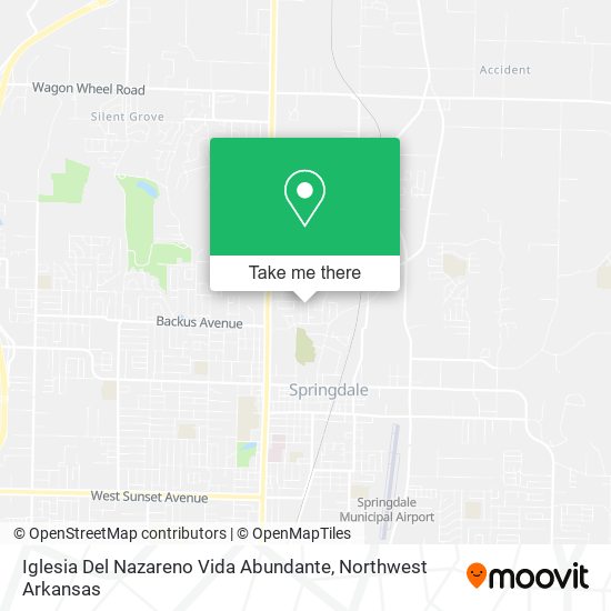 Mapa de Iglesia Del Nazareno Vida Abundante