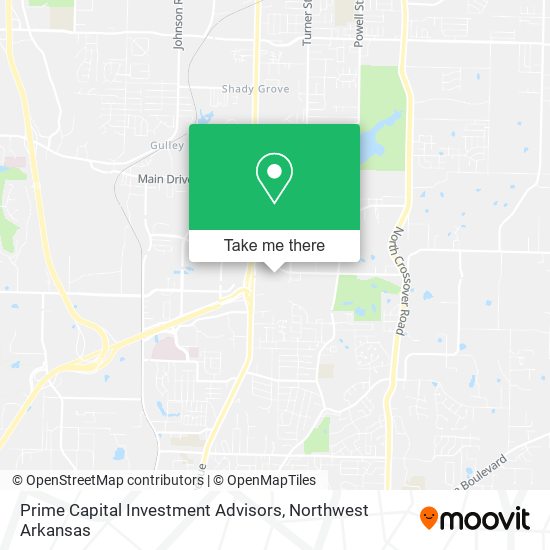 Prime Capital Investment Advisors map