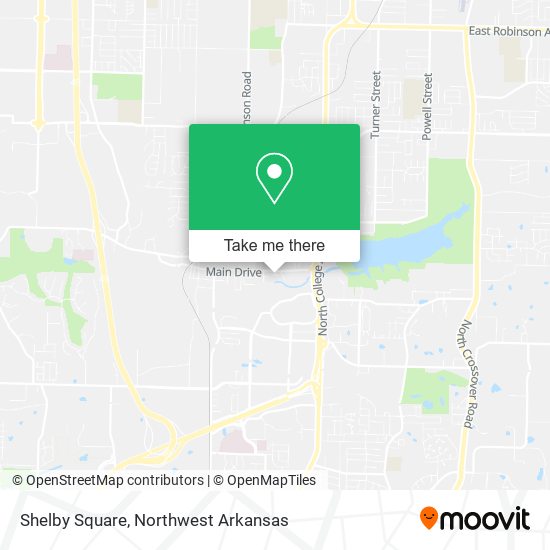 Shelby Square map