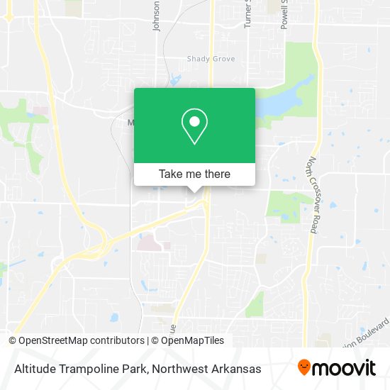 Mapa de Altitude Trampoline Park