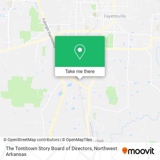 The Tontitown Story Board of Directors map