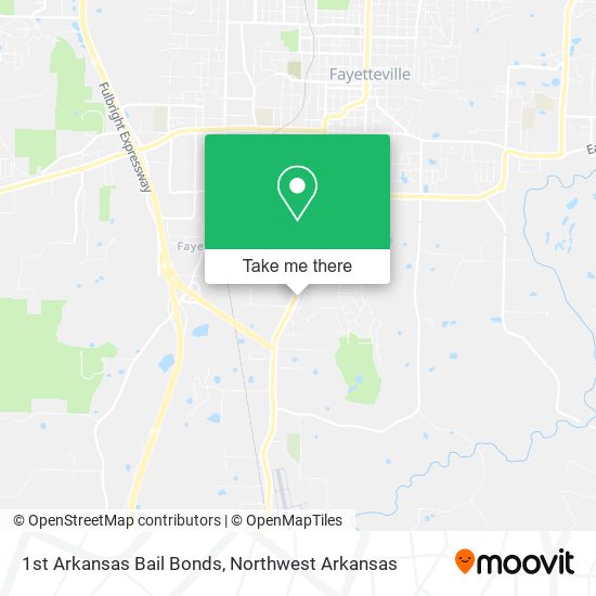 Mapa de 1st Arkansas Bail Bonds